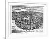 Roman Soldiers Making a Tortoise with their Shields, 1605-null-Framed Giclee Print