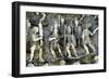 Roman Soldiers Taking Part in Decursio, the Ritual Circling of Funeral Pyre, C180-196-null-Framed Photographic Print