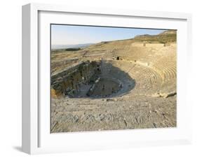 Roman Spa City of Hieropolis (Hierapolis), Pamukkale, Unesco World Heritage Site, Anatolia, Turkey-Alison Wright-Framed Photographic Print