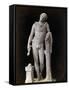 Roman Statue Representing Sleep-null-Framed Stretched Canvas