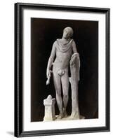 Roman Statue Representing Sleep-null-Framed Photographic Print