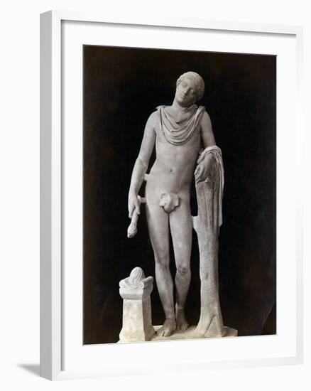 Roman Statue Representing Sleep-null-Framed Photographic Print