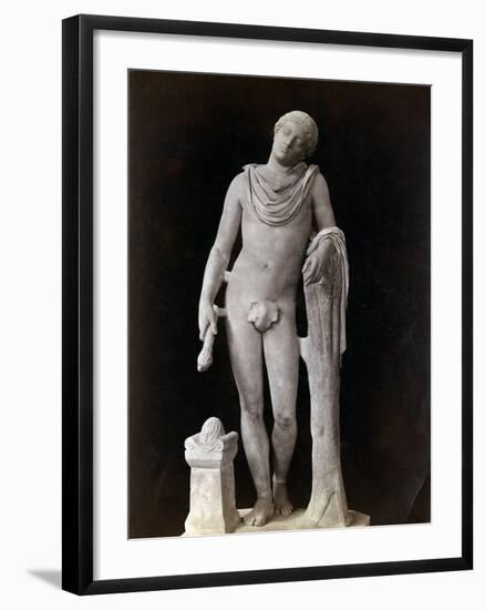 Roman Statue Representing Sleep-null-Framed Photographic Print