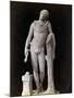 Roman Statue Representing Sleep-null-Mounted Photographic Print