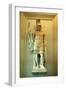 Roman Statue, Temple of Mars Ultor, Rome-A Lorenzini-Framed Premium Photographic Print