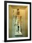 Roman Statue, Temple of Mars Ultor, Rome-A Lorenzini-Framed Photographic Print