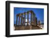 Roman Temple in foreground, Evora Cathdral in the background, Evora, UNESCO World Heritage Site, Po-Richard Maschmeyer-Framed Photographic Print