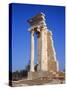 Roman Temple of Apollo, Kourion, Cyprus, Europe-Tom Teegan-Stretched Canvas