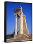 Roman Temple of Apollo, Kourion, Cyprus, Europe-Tom Teegan-Framed Stretched Canvas
