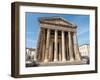 Roman Temple of Augustus and Livia, Vienne, Isere, Auvergne-Rhone-Alpes, France, Europe-Jean Brooks-Framed Photographic Print