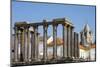 Roman Temple of Diana in Front of the Santa Maria Cathedral, Evora, Alentejo, Portugal, Europe-G&M Therin-Weise-Mounted Photographic Print