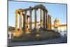 Roman Temple of Diana in Front of the Santa Maria Cathedral, UNESCO World Heritage Site, Evora-G&M Therin-Weise-Mounted Photographic Print