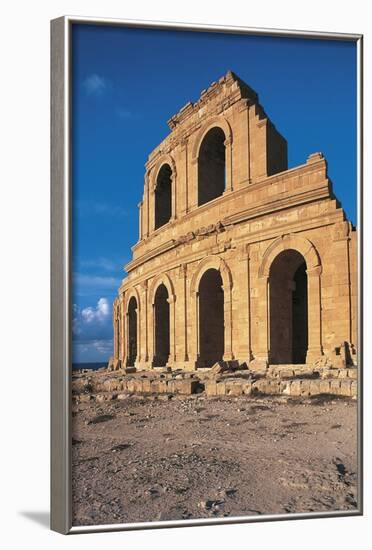 Roman Temple of Isis, Ancient City of Sabratha-null-Framed Photographic Print