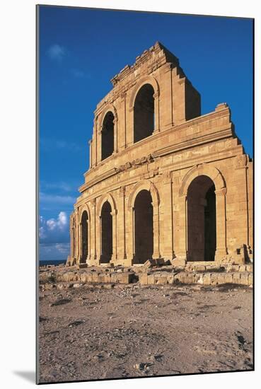 Roman Temple of Isis, Ancient City of Sabratha-null-Mounted Photographic Print