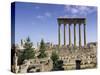 Roman Temple of Jupiter, Lebanon, Middle East-Gavin Hellier-Stretched Canvas