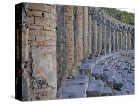 Roman Theater, Aspendos, Turkey, Eurasia-David Poole-Stretched Canvas