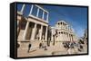 Roman Theater, Merida, UNESCO World Heritage Site, Badajoz, Extremadura, Spain, Europe-Michael Snell-Framed Stretched Canvas