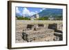 Roman Theater (Teatro Romano), Aosta, Aosta Valley, Italian Alps, Italy, Europe-Nico Tondini-Framed Photographic Print
