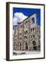 Roman Theater (Teatro Romano), Aosta, Aosta Valley, Italian Alps, Italy, Europe-Nico Tondini-Framed Photographic Print