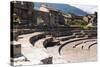 Roman Theater (Teatro Romano), Aosta, Aosta Valley, Italian Alps, Italy, Europe-Nico Tondini-Stretched Canvas