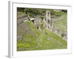 Roman Theater, Volterra, Tuscany, Italy, Europe-null-Framed Photographic Print