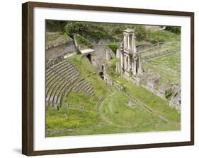 Roman Theater, Volterra, Tuscany, Italy, Europe-null-Framed Photographic Print