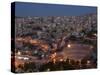 Roman Theatre at Night, Amman, Jordan, Middle East-Christian Kober-Stretched Canvas