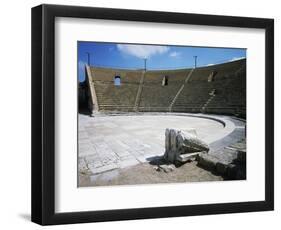 Roman Theatre, Caesarea, Israel, Ca 73 BC-4 BC-null-Framed Premium Giclee Print