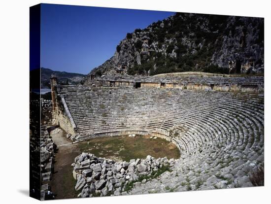 Roman Theatre, Demre-null-Stretched Canvas