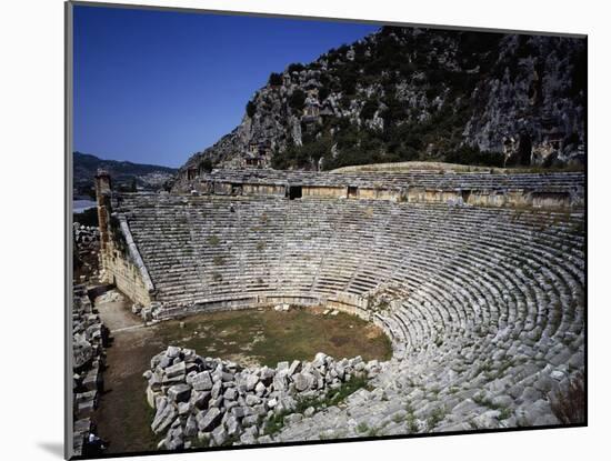 Roman Theatre, Demre-null-Mounted Giclee Print