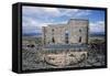 Roman Theatre in Acinipo also known as Ronda La Vieja, Andalucia, Spain-null-Framed Stretched Canvas