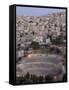 Roman Theatre in the Evening, Amman, Jordan, Middle East-Christian Kober-Framed Stretched Canvas