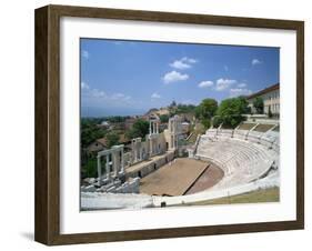 Roman Theatre in the Town of Plovdiv in Bulgaria, Europe-Scholey Peter-Framed Photographic Print