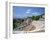 Roman Theatre in the Town of Plovdiv in Bulgaria, Europe-Scholey Peter-Framed Photographic Print