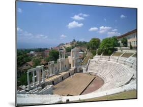 Roman Theatre in the Town of Plovdiv in Bulgaria, Europe-Scholey Peter-Mounted Photographic Print