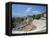 Roman Theatre in the Town of Plovdiv in Bulgaria, Europe-Scholey Peter-Framed Stretched Canvas