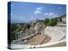 Roman Theatre in the Town of Plovdiv in Bulgaria, Europe-Scholey Peter-Stretched Canvas