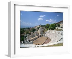 Roman Theatre in the Town of Plovdiv in Bulgaria, Europe-Scholey Peter-Framed Photographic Print