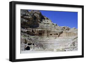 Roman Theatre, Petra, Jordan-Vivienne Sharp-Framed Premium Photographic Print