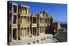 Roman Theatre, Sabratha, Libya, C161-192 Ad-Vivienne Sharp-Stretched Canvas