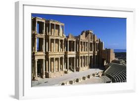 Roman Theatre, Sabratha, Libya, C161-192 Ad-Vivienne Sharp-Framed Photographic Print