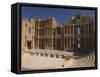 Roman Theatre, Sabratha Roman Site, UNESCO World Heritage Site, Tripolitania, Libya-Pitamitz Sergio-Framed Stretched Canvas