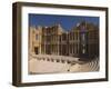 Roman Theatre, Sabratha Roman Site, UNESCO World Heritage Site, Tripolitania, Libya-Pitamitz Sergio-Framed Photographic Print