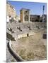 Roman Theatre, Sant'Oronzo Square, Lecce, Lecce Province, Puglia, Italy, Europe-Marco Cristofori-Mounted Photographic Print