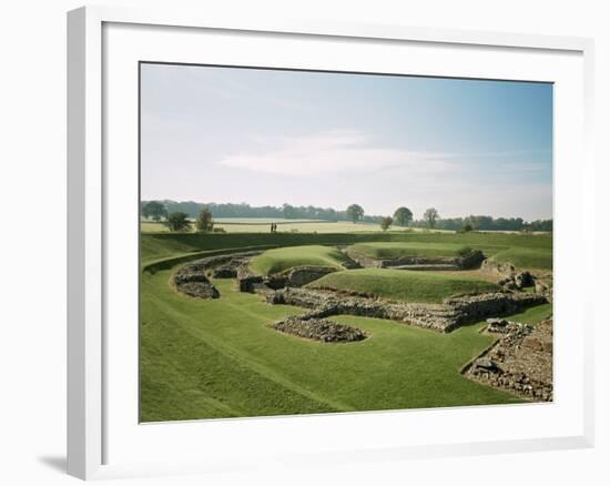 Roman Theatre, St. Albans, Hertfordshire, England, United Kingdom-Adam Woolfitt-Framed Photographic Print