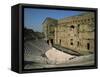 Roman Theatre (Theatre Antique), Orange, Unesco World Heritage Site, Vaucluse, Provence, France-Jean Brooks-Framed Stretched Canvas