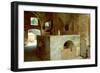 Roman Thermopodium, 3rd Century Ad-A Lorenzini-Framed Photographic Print