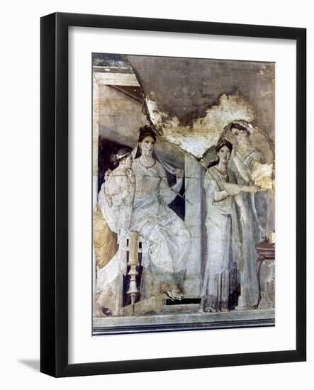 Roman Toilette Scene-null-Framed Giclee Print