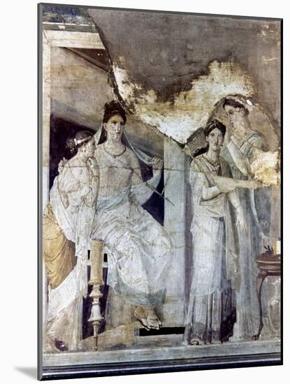 Roman Toilette Scene-null-Mounted Giclee Print