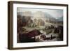 Roman Town at the Foot of the Alps-Octave Penguilly l'Haridon-Framed Giclee Print